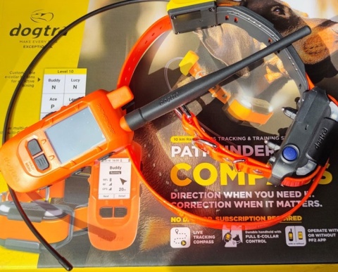 Gps dla psa dogtra PATHFINDER2 COMPASS dla dużych ras psów